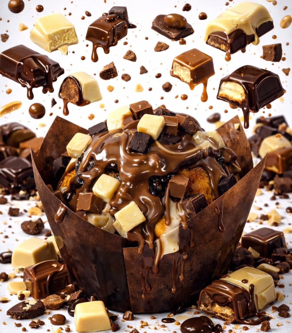 Muffin au 3 Chocolats