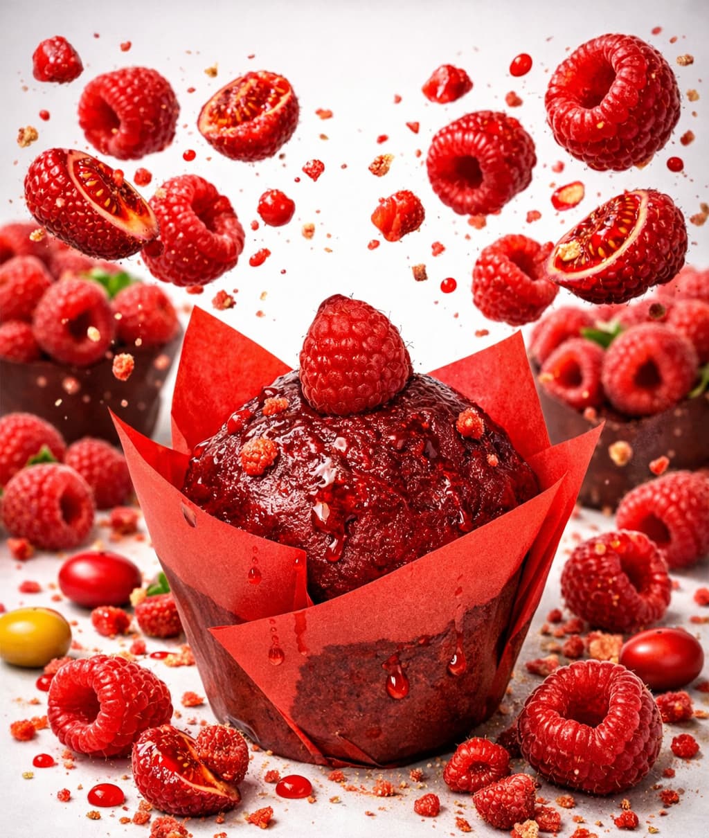 Muffin à la Framboise